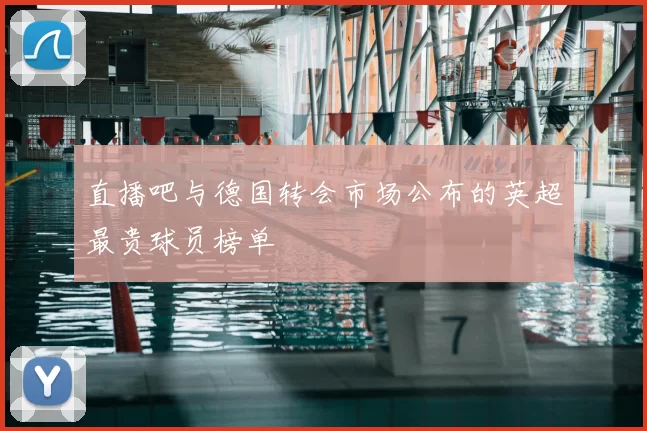 直播吧与德国转会市场公布的英超最贵球员榜单